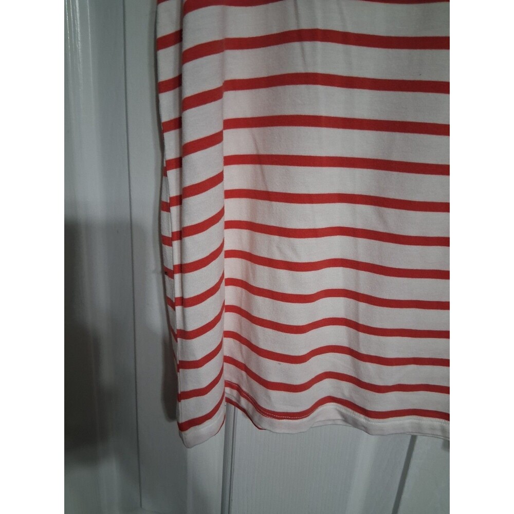 NWT Women's Old Navy Striped Luxe Tee Top Size M - Picture 7 of 8
